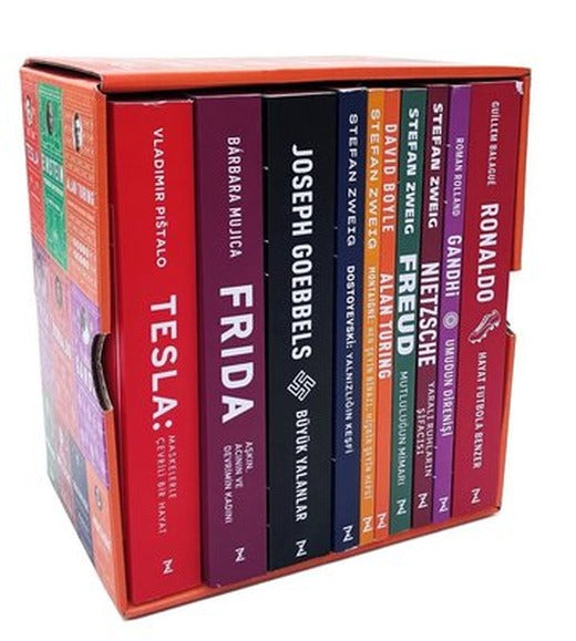 Biyografi Seti-Kutulu - 10 Kitap Takım | Zeplin Kitap