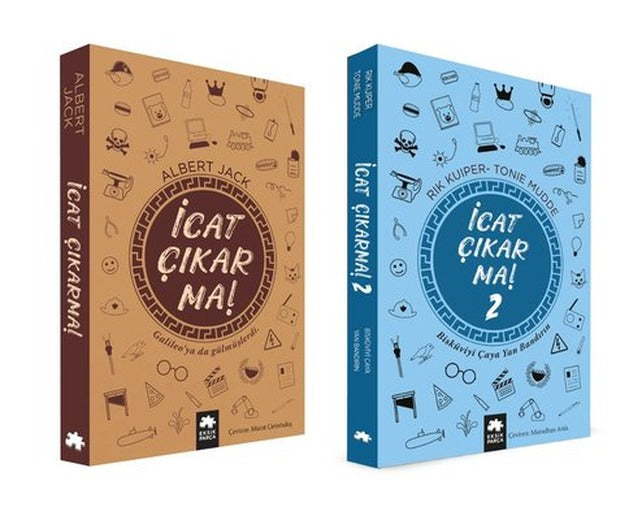 İcat Çıkarma Kitaplığı Seti-2 Kitap Takım | Eksik Parça Yayınları (İnce Kapak)