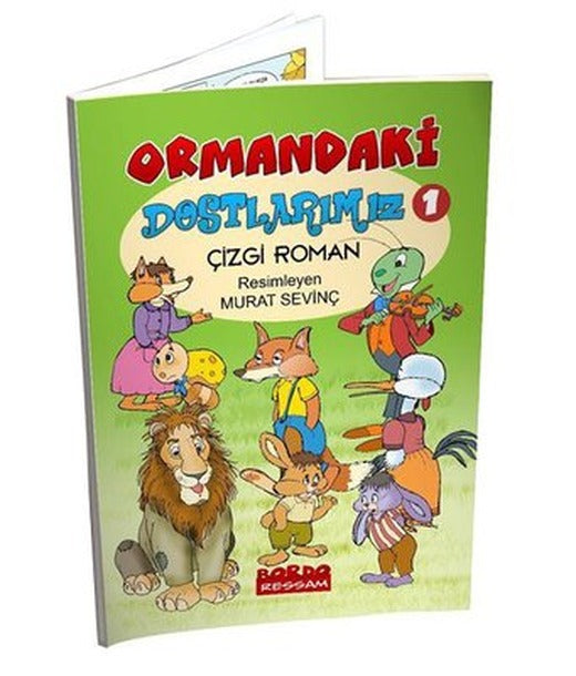 Ormandaki Dostlarımız - 1 | Bordo Ressam
