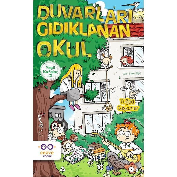 Duvarları Gıdıklanan Okul-Yeşil Kafalar 2 | Cezve Çocuk