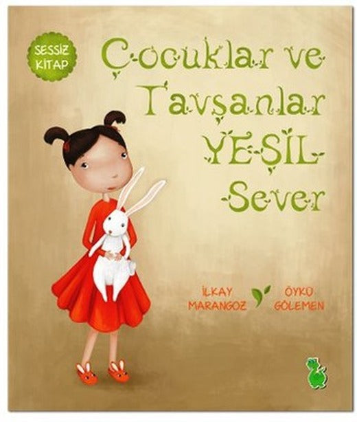 Çocuklar ve Tavşanlar Yeşil Sever | Yeşil Dinozor