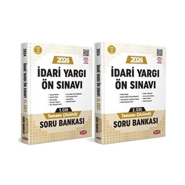 İdari Yargı Ön Sınavı Tamamı Karekod Çözümlü Soru Bankası 1 - 2