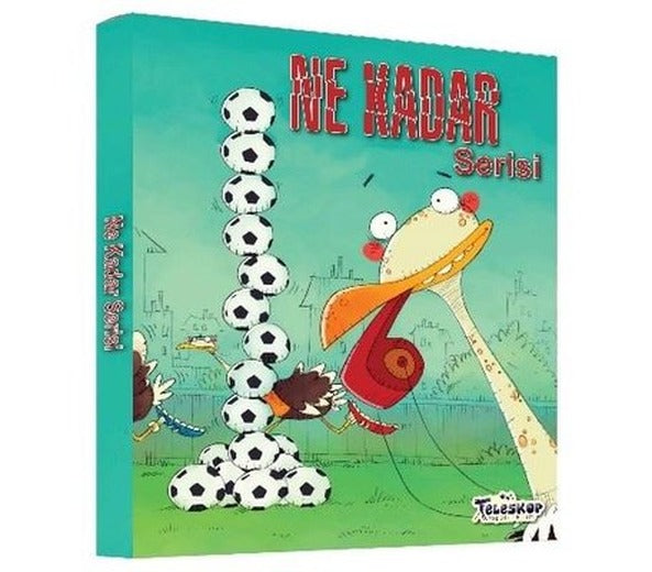 Ne Kadar Serisi Seti - 4 Kitap Takım | Teleskop Popüler Bilim