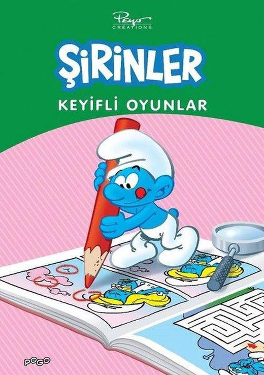 Şirinler-Keyifli Oyunlar | Pogo (İnce Kapak)