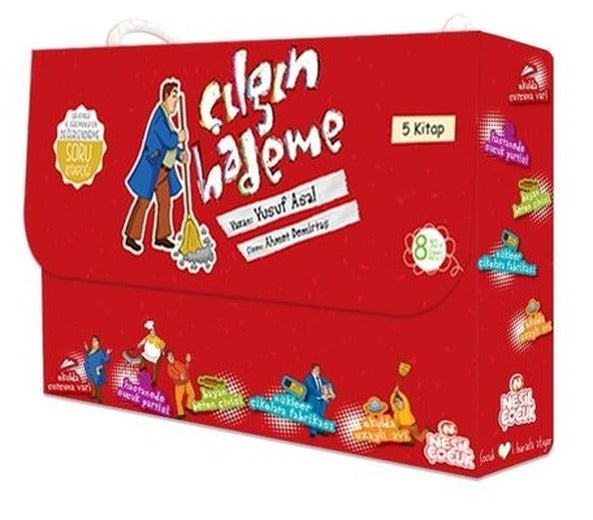 Çılgın Hademe (5 Kitap Takım) | Nesil Çocuk Yayınları (İnce Kapak)