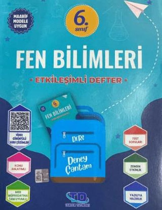 6. Sınıf Fen Bilimleri Etkileşimli Defter