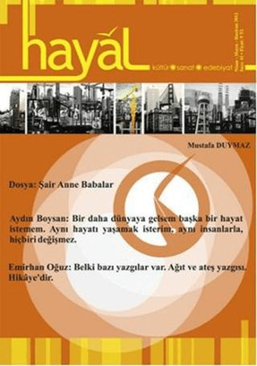 Hayal Kültür Sanat Edebiyat Dergisi Sayı: 41 | Hayal Yayınları (Ciltsiz)