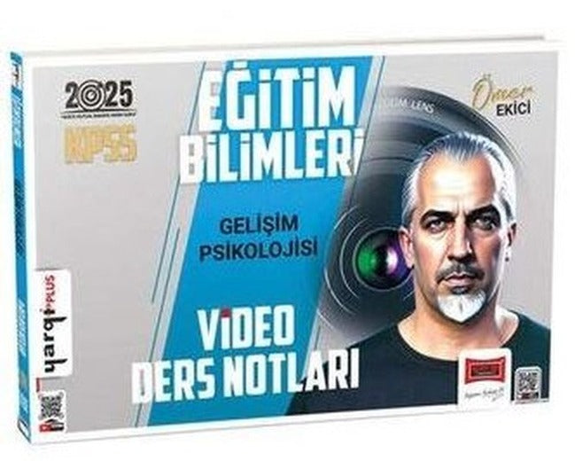 2025 KPSS Eğitim Bilimleri Gelişim Psikolojisi Video Ders Notları | Yargı Yayınları (İnce Kapak)