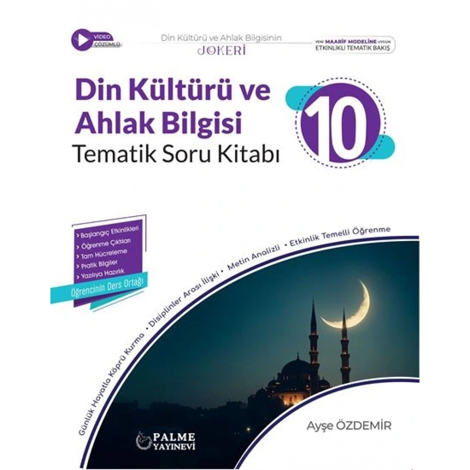 10. Sınıf Joker Din Kültürü ve Ahlak Bilgisi Tematik Soru Kitabı