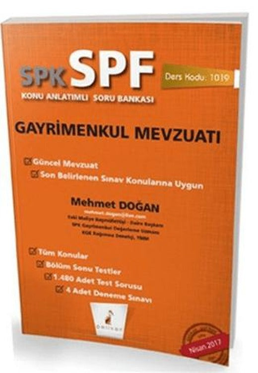 SPK - SPF Gayrimenkul Mevzuatı Konu Anlatımlı Soru Bankası | Pelikan Tıp Teknik Yayıncılık (Ciltsiz)