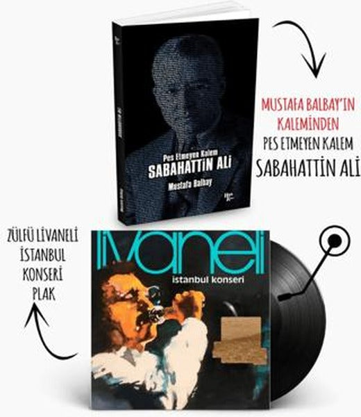 Plaklı Kitaplar - Sabahattin Ali - Livaneli İstanbul Konseri | Plak (Ciltsiz)
