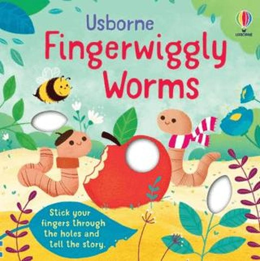 Fingerwiggly Worms | Usborne (Ciltli)
