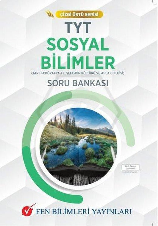 TYT Sosyal Bilimler Çizgi Üstü Serisi Soru Bankası | Fen Bilimleri Yayınları (İnce Kapak)