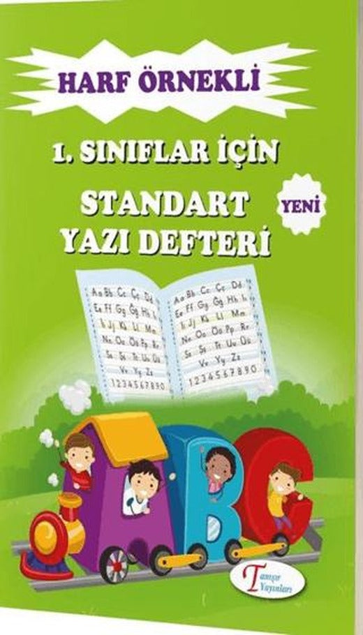 1. Sınıf Harf Örnekli Standart Yazı Defteri