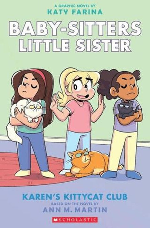 The Babysitters Little Sisters Graphic Novel: Karen's Kittycat Club | Scholastic (Ciltsiz)