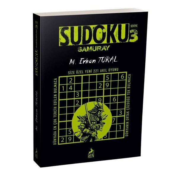 Samuray Sudoku - 3 | Ren Kitap (İnce Kapak)