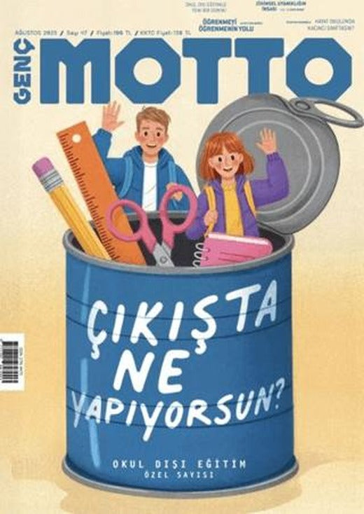 Genç Motto Dergisi Sayı: 47 Ağustos 2025 | Genç Motto Dergisi (Ciltsiz)