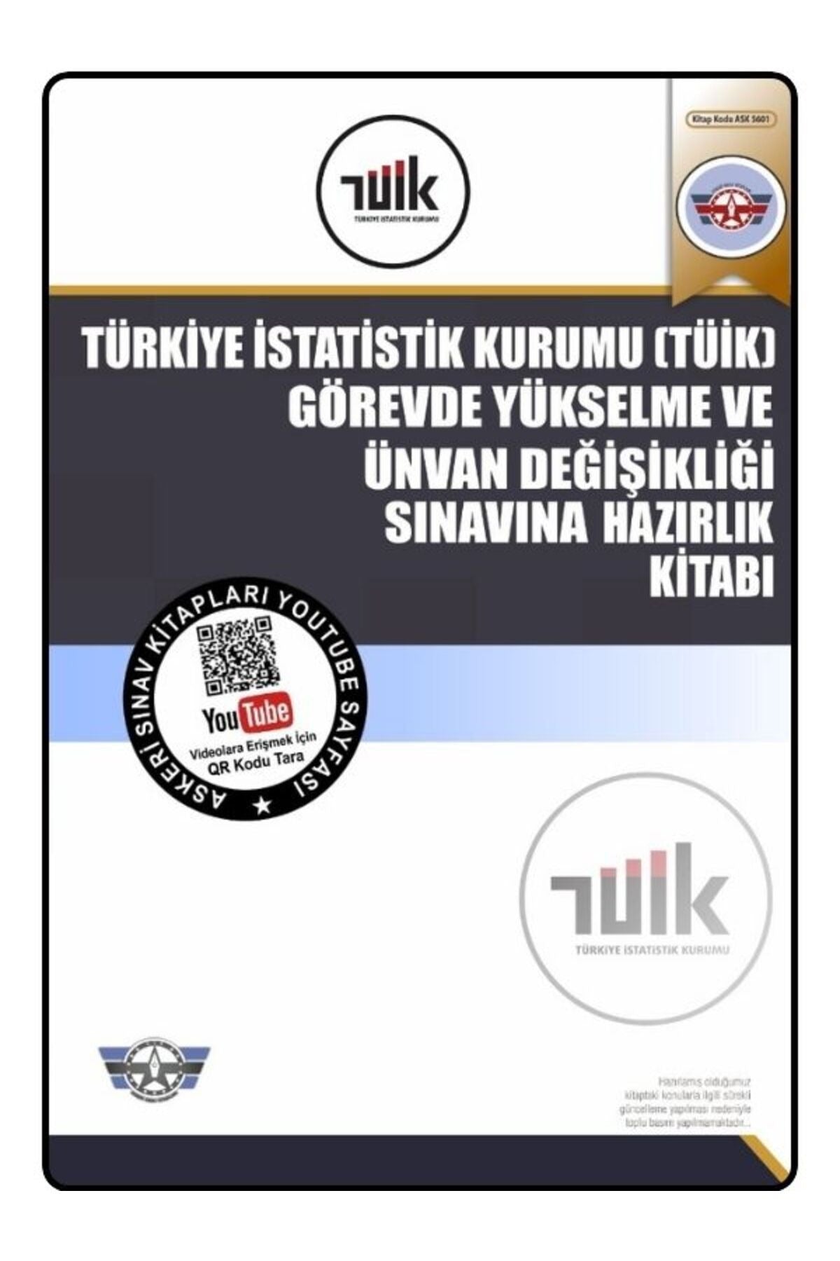 Türkiye İstatistik Kurumu Görevde Yükselme ve Ünvan Değişikliği Sınavına Hazırlık Konu Anlatımlı Soru Bankası