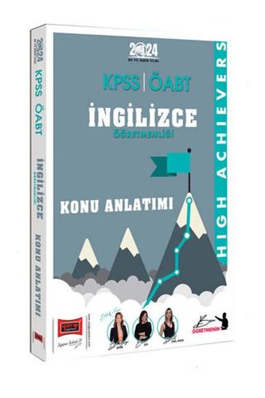 2024 ÖABT İngilizce Öğretmenliği High Achievers Konu Anlatımı | Yargı Yayınevi (Ciltsiz)