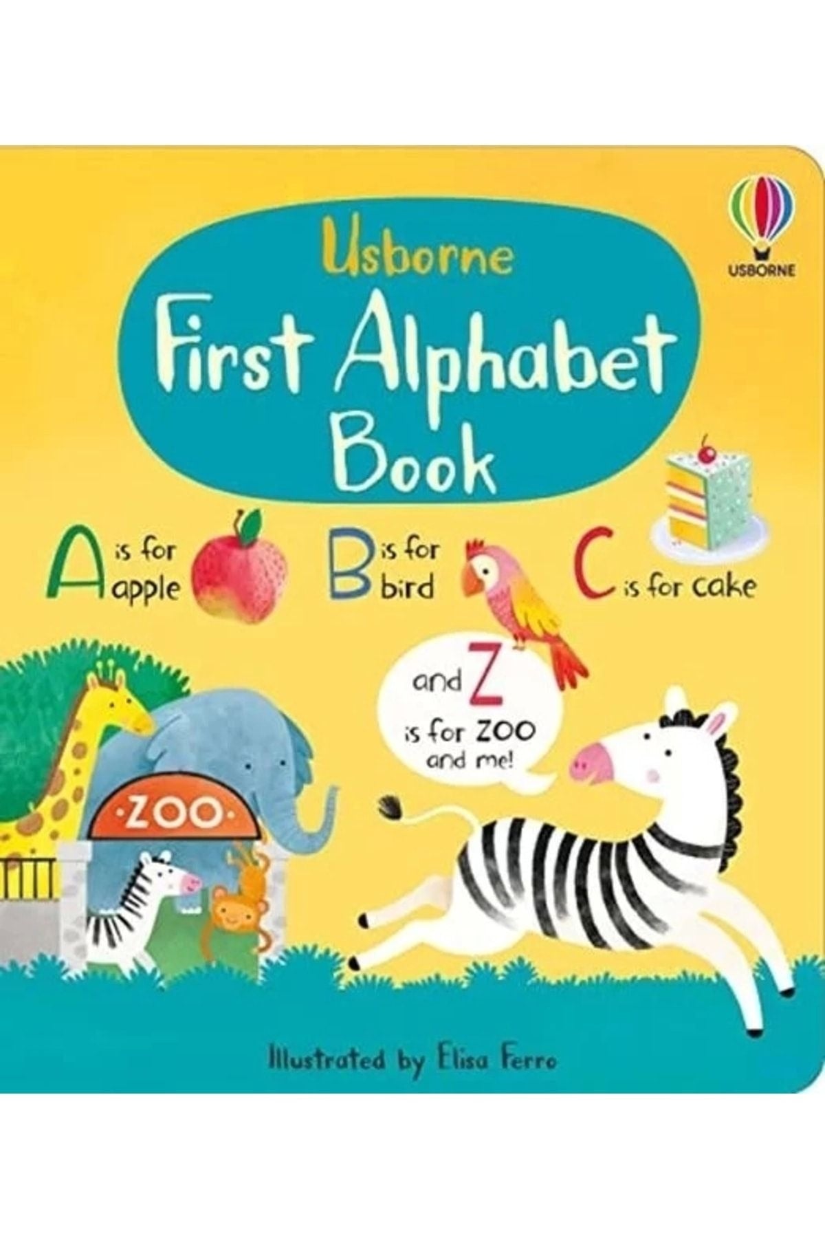 First Alphabet Book | Usborne (Ciltsiz)