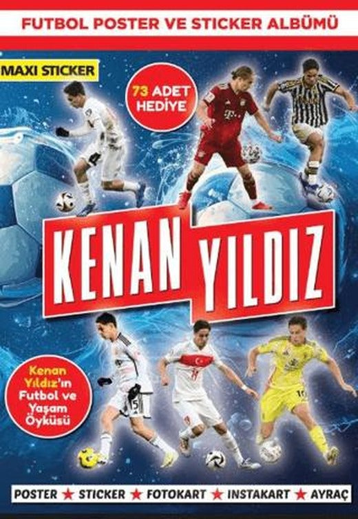 Kenan Yıldız Poster ve Sticker Albümü 005 | Maxi Yayıncılık (Ciltsiz)