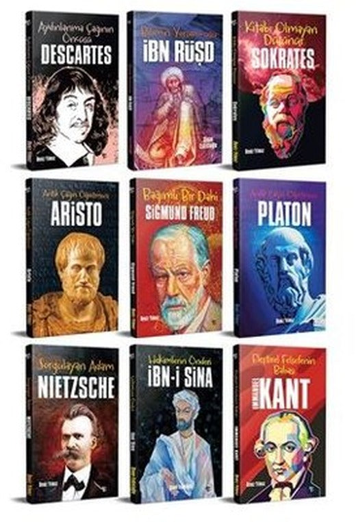 Fikir İnsanları Seti - 9 Kitap Takım | Halk Kitabevi