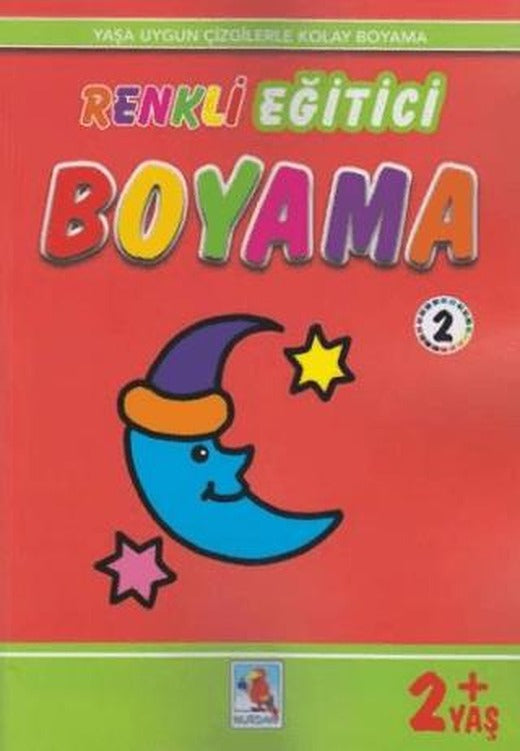 Renkli Eğitici Boyama 2 - 2+ Yaş