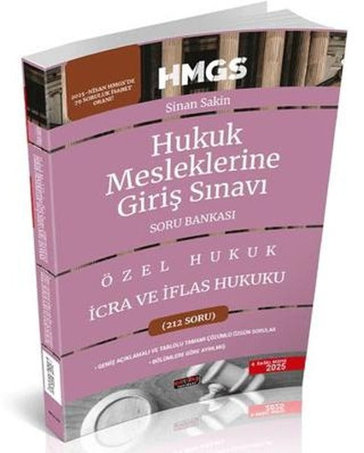 HMGS İcra ve İflas Hukuku Soru Bankası | Savaş Yayınevi (Ciltsiz)