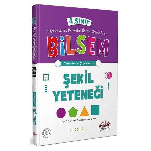 4. Sınıf Bilsem Hazırlık Şekil Yeteneği Tamamı Çözümlü