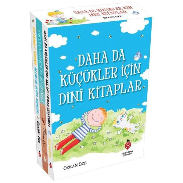 Daha da Küçükler İçin Dini Kitaplar Seti - 3 Kitap Takım | Uğurböceği (Ciltli)
