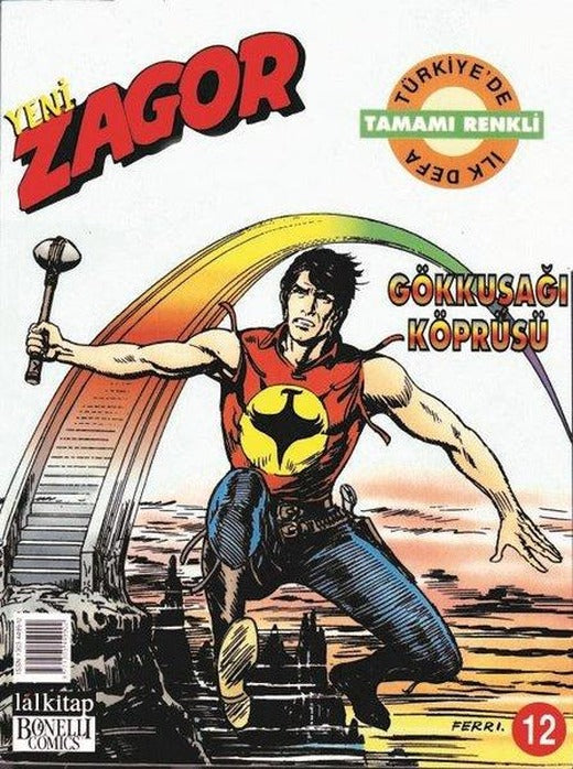 Zagor Sayı 12-Gökkuşağı Köprüsü | Lal (İnce Kapak)