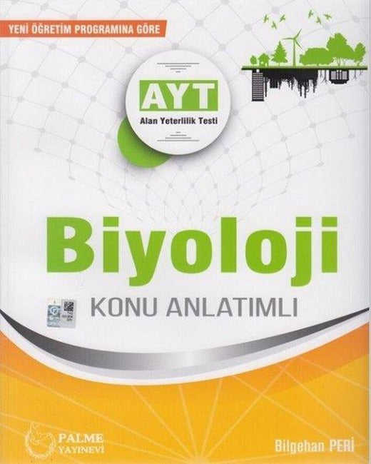 YKS AYT Biyoloji Konu Kitabı | Palme Yayınları (İnce Kapak)