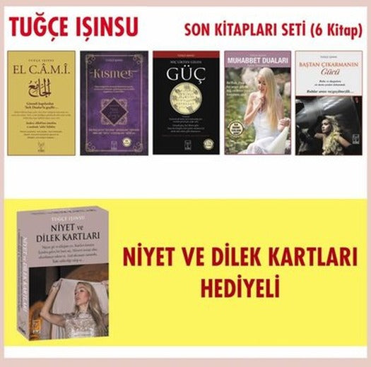Tuğçe Işınsu Son Kitaplar Seti - 5 Kitap Takım - Niyet ve Dilek Kartları Hediyeli | Feniks Kitap