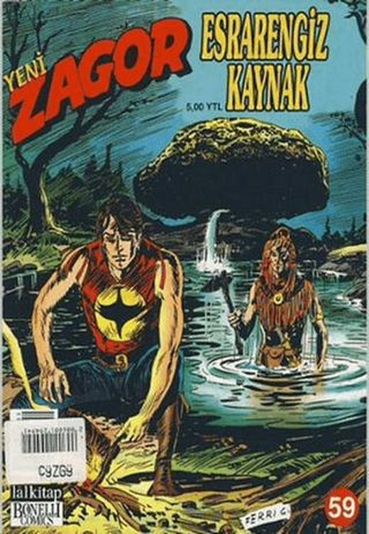 Yeni Zagor Sayı: 59 Esrarengiz Kaynak | Lal Kitap (Ciltsiz)