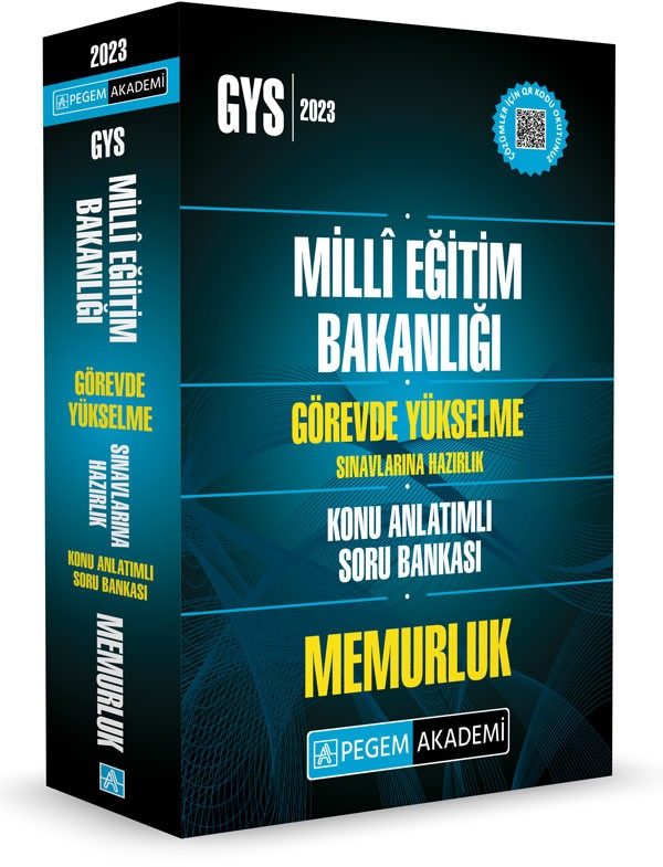 2026 GYS MEB Görevde Yükselme Sınavlarına Hazırlık Konu Anlatımlı Soru Bankası Memurluk
