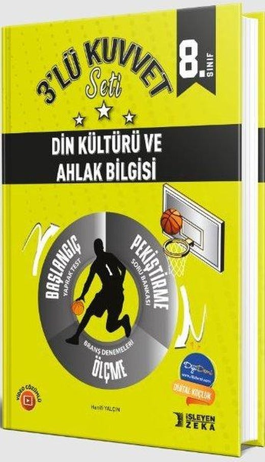2023 8.Sınıf Din Kültürü ve Ahlak Bilgisi 3'lü Kuvvet Serisi Set