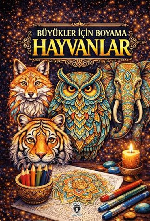 Büyükler İçin Boyama Hayvanlar