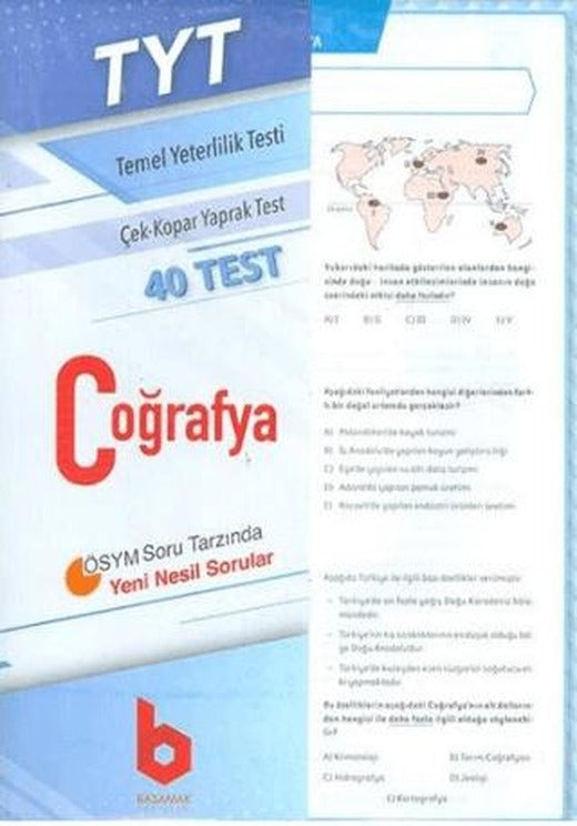 TYT Coğrafya Çek - Kopar Yaprak Test
