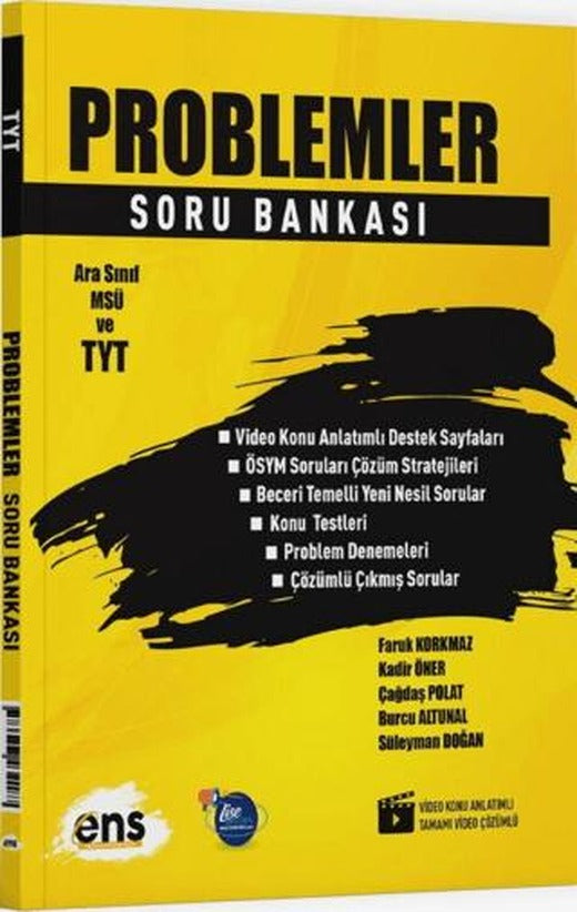 TYT Problemler Soru Bankası | ENS Yayınları (Ciltsiz)