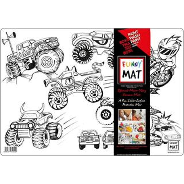Canavar Kamyonetler - Funny Mat | Akademi Çocuk