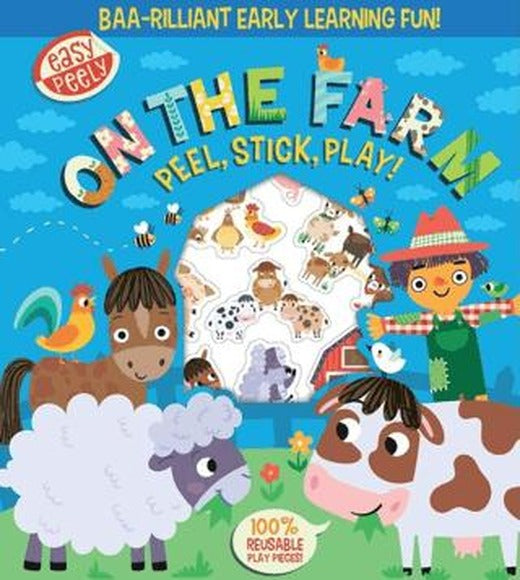 Easy Peely Farm - Peel-Stick-Play | IMAGINE THAT (Ciltli)