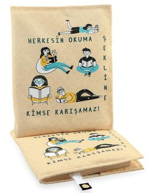Kitap Kılıfı - Herkesin Okuma Şekline Kimse Karışamaz