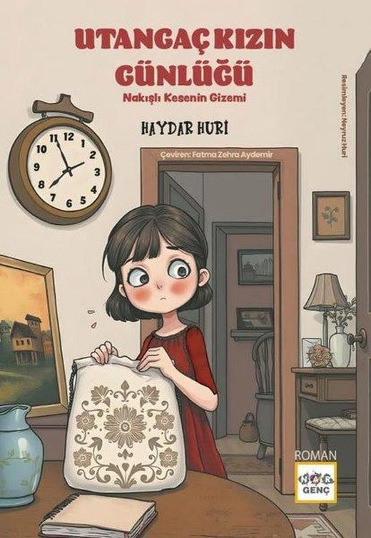 Utangaç Kızın Günlüğü - Nakışlı Kesenin Gizemi | Nar Genç (İnce Kapak)
