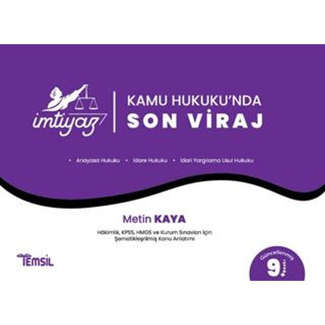 Kamu Hukukunda Son Viraj | Temsil Kitap (Ciltsiz)