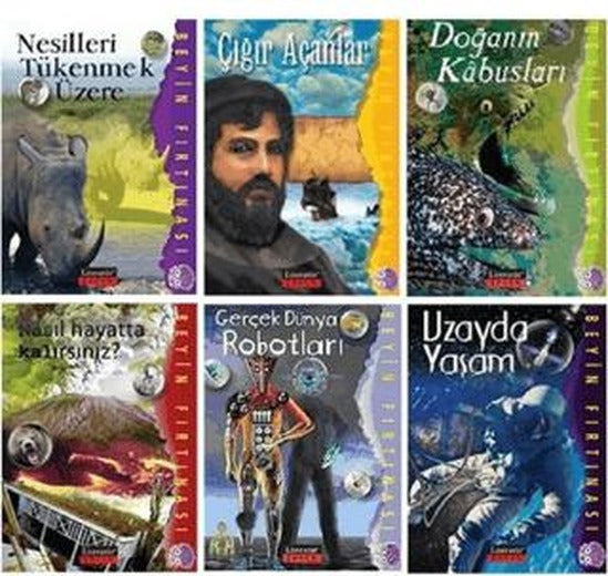 Beyin Fırtınası Mor Dizi (6 Kitap Takım)
