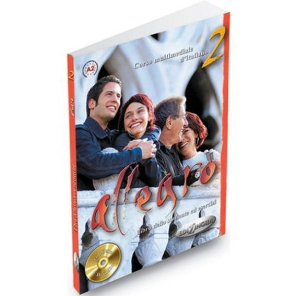 Allegro 2 (Ders Kitabı ve Çalışma Kitabı +CD) İtalyanca Orta-Alt Seviye