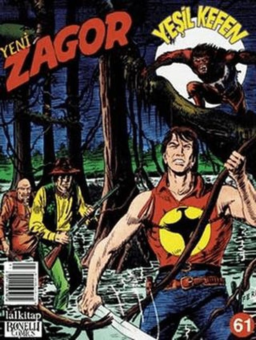 Yeni Zagor Sayı: 61 Yeşil Kefen | Lal Kitap (Ciltsiz)