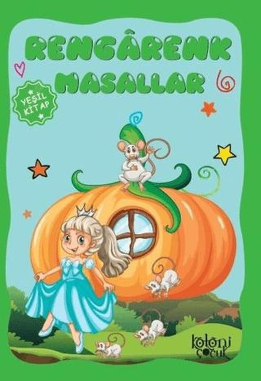 Rengarenk Masallar (Yeşil Kitap)