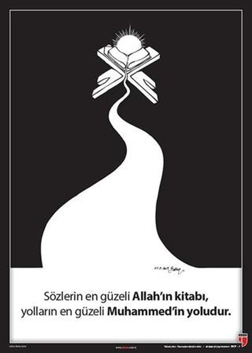 40 Hadis 40 Çizgi Posterleri (Set) | EDAM (Ciltsiz)