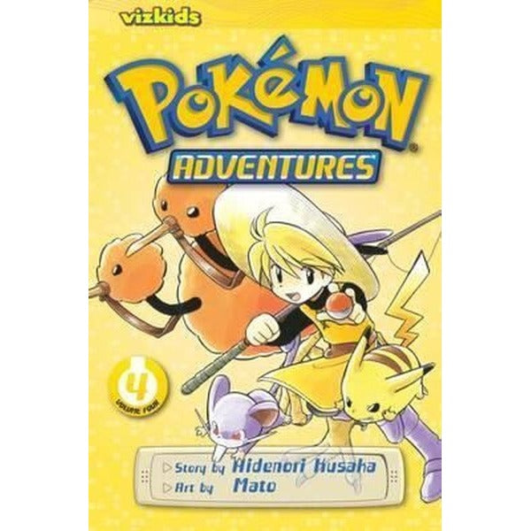 Pokemon Adventures (Red and Blue) Vol. 4 : 4 | Viz Media, Subs. of Shogakukan Inc (İnce Kapak)